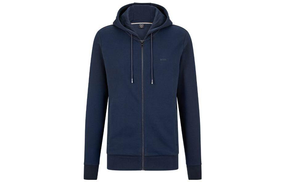 Свитшот мужской Hugo Boss Ss22 Logo Print Zip Long - Boxette Shop